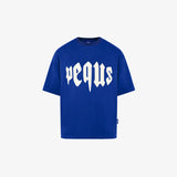 Pequs Mythic Logo T-Shirt Blue