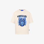 Pequs Medusa Graphic T-Shirt Cream