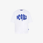Pequs Mythic Logo T-Shirt White/Blue