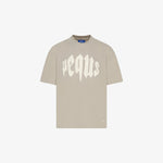 Pequs Mythic Logo T-Shirt Dark Greige