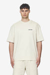 Pegador Logo Oversized Tee Washed Salty Cream Black Gum