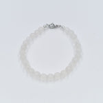 Perlenarmband white clear