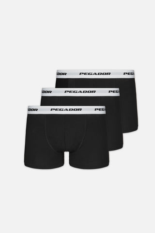 Pegador Ango Boxershorts 3 Pack Black White