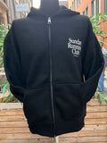 Another Cotton Lab Sunday Running Club Zip-Hoodie Black