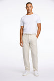 Lindbergh Leinenhose Relaxed Fit Light Sand