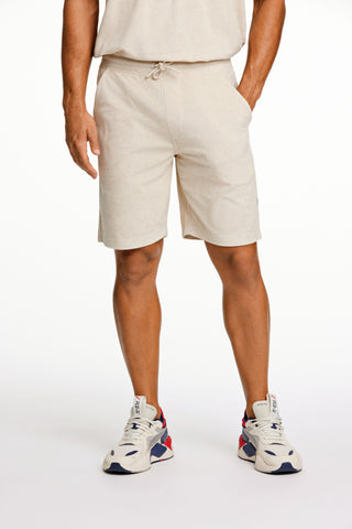 Lindbergh Frottee Shorts Stone