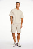 Lindbergh Frottee Shorts Stone