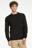 Lindbergh Basic Strickpullover Relaxed Fit black