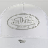 Von Dutch Trucker Cap Boston Cot Twill White