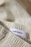 Lindbergh Leinenhose Relaxed Fit Light Sand