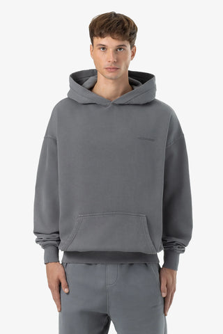 Pegador Logo Oversized Hoodie Vintage Grey / Grey