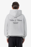 Pegador Bronson Oversized Hoodie Washed Clear Grey