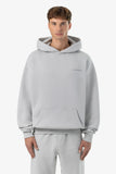 Pegador Logo Oversized Hoodie Washed Clear Grey Gum