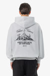 Pegador Hyde Oversized Hoodie Washed Clear Grey