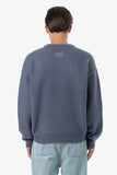 Pegador Tripole Oversized Knit Sweater Shadow Blue Cream