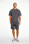 Lindbergh Frottee Shorts Grey