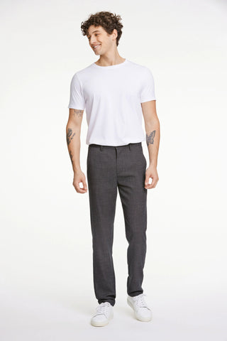 Lindbergh Stoffhose kariert Grey