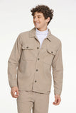 Lindbergh Cord Overshirt Sand