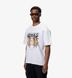 Pequs Face the sun Graphic T-Shirt White