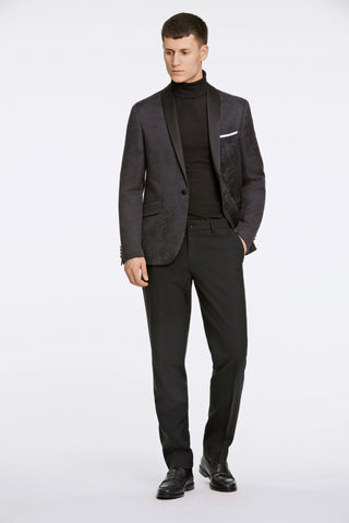 Lindbergh Jacquard Blazer Black