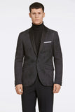 Lindbergh Jacquard Blazer Black