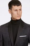 Lindbergh Jacquard Blazer Black