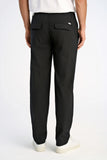 Lindbergh Leinenhose Relaxed Fit Black