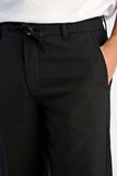 Lindbergh Leinenhose Relaxed Fit Black