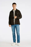 Lindbergh Cord Overshirt Schwarz