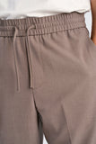 Lindbergh Formal Stoffhose Kordelzug Deep Sand Mel