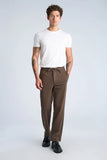 Lindbergh Stoffhose Relaxed Dark Army