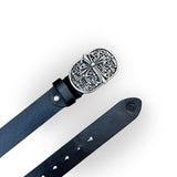 Gürtel Kreuze black