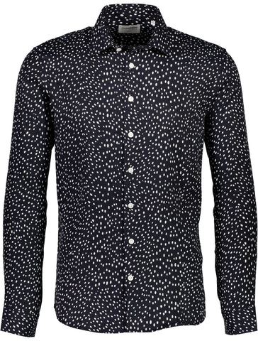 Lindbergh Hemd Dots black