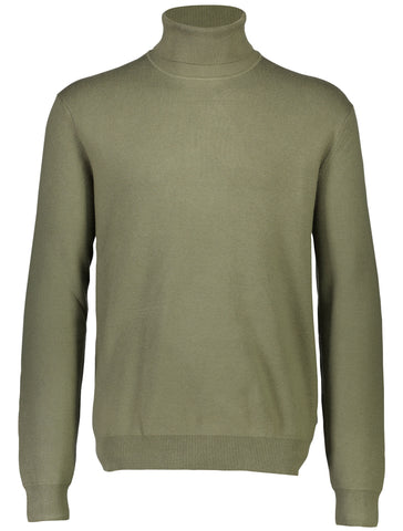 Lindbergh Rollkragenpullover Relaxed Fit Army