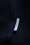 Lindbergh Rib Strickpullover Relaxed Fit Black