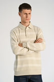 Lindbergh Rugby Polo-Shirt Sand