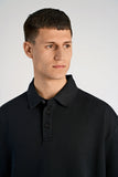Lindbergh Oversized Polo-Shirt Black