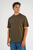 Lindbergh Oversize Tee Dark Brown