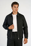 Lindbergh Jacke mit Hemdkragen Black