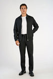 Lindbergh Jacke mit Hemdkragen Black