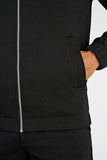 Lindbergh Jacke mit Hemdkragen Black
