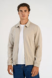 Lindbergh Jacke mit Hemdkragen Light Stone