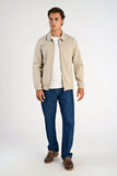 Lindbergh Jacke mit Hemdkragen Light Stone