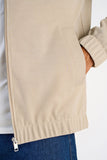 Lindbergh Jacke mit Hemdkragen Light Stone