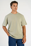 Lindbergh Oversize Tee Dusty Olive