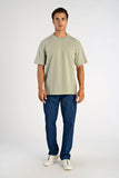 Lindbergh Oversize Tee Dusty Olive