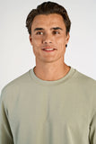 Lindbergh Oversize Tee Dusty Olive