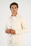 Lindbergh Overshirt Struktur offwhite