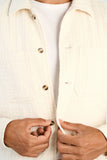 Lindbergh Overshirt Struktur offwhite