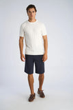 Lindbergh Strick T-Shirt Salt white
